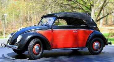 Sun Star Volkswagen Beetle Convertible 1949 DieCast Model in original box (6657)